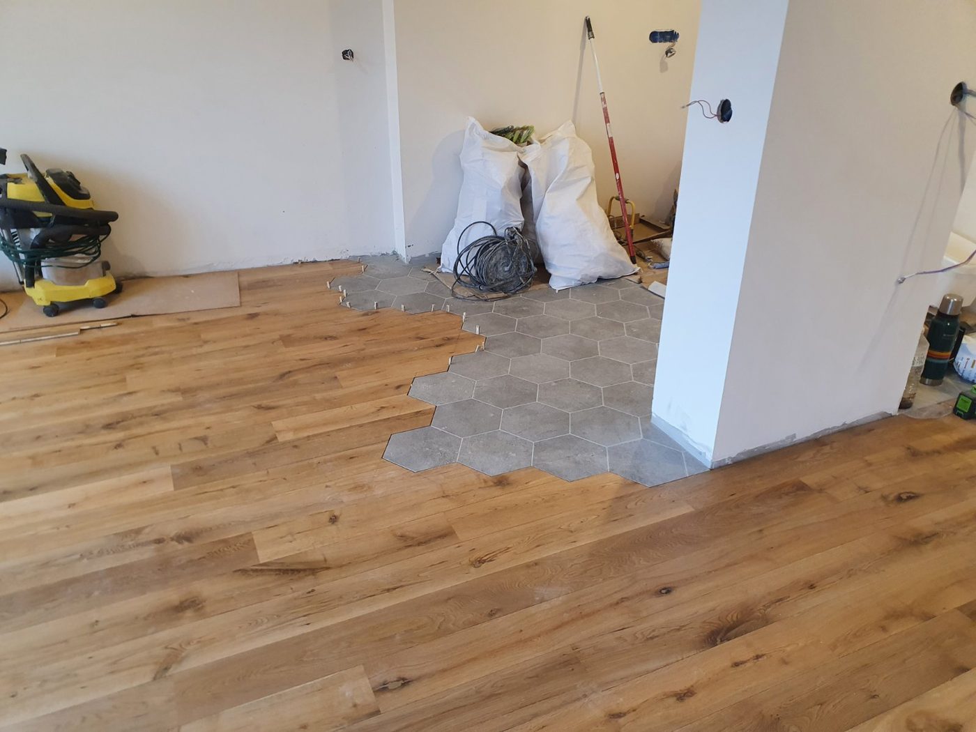 Point de Hongrie cheminée